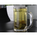 Haonai 2016 hot sale cheap high quality glass tea mug